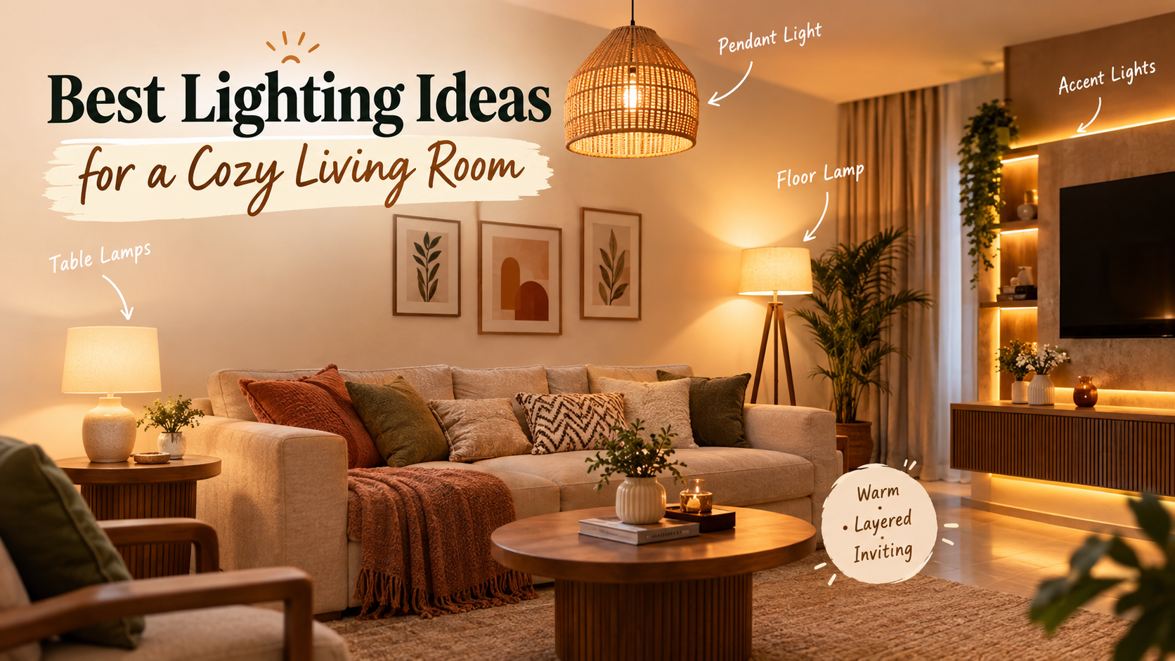 Best Lighting Ideas for a Cozy Living Room